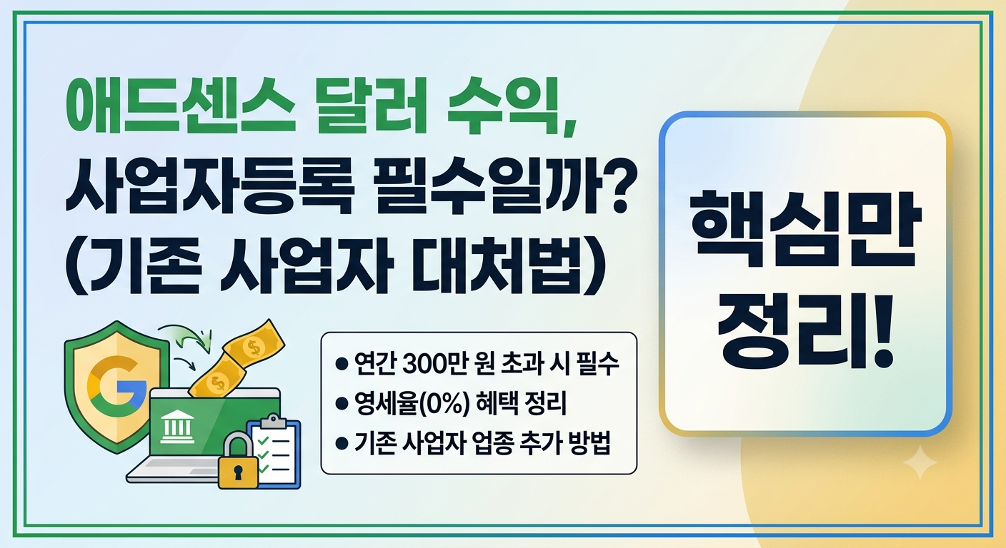 애드센스 사업자 썸네일