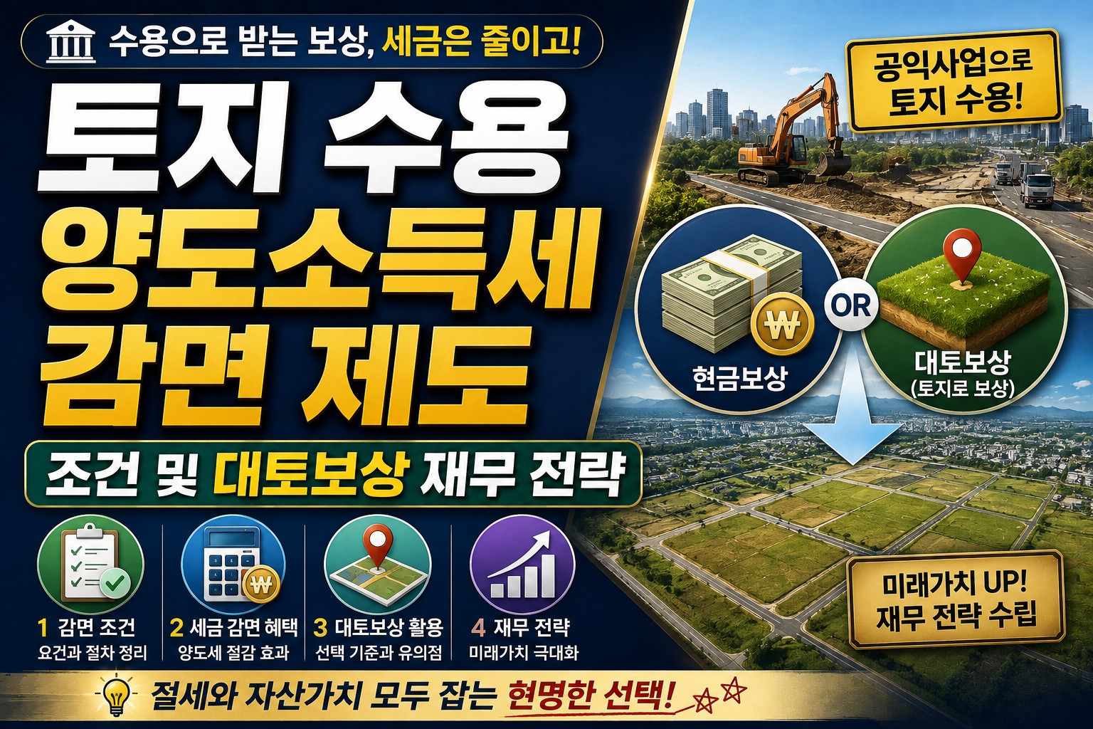 land exploitation tax saving