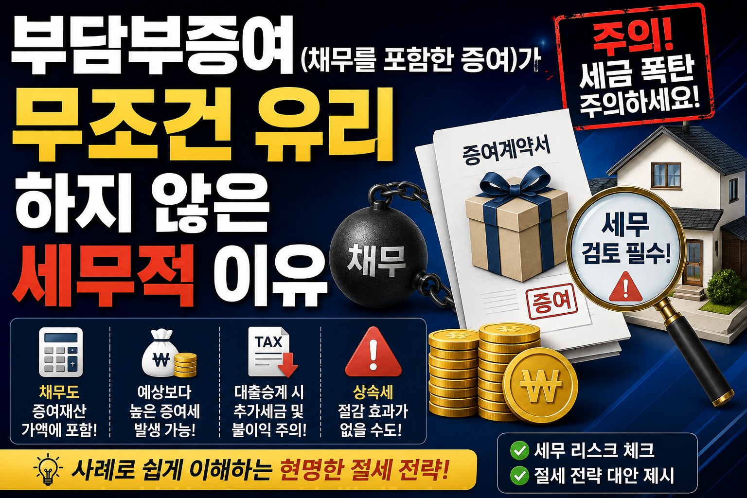 부담부증여 절세전략 썸네일