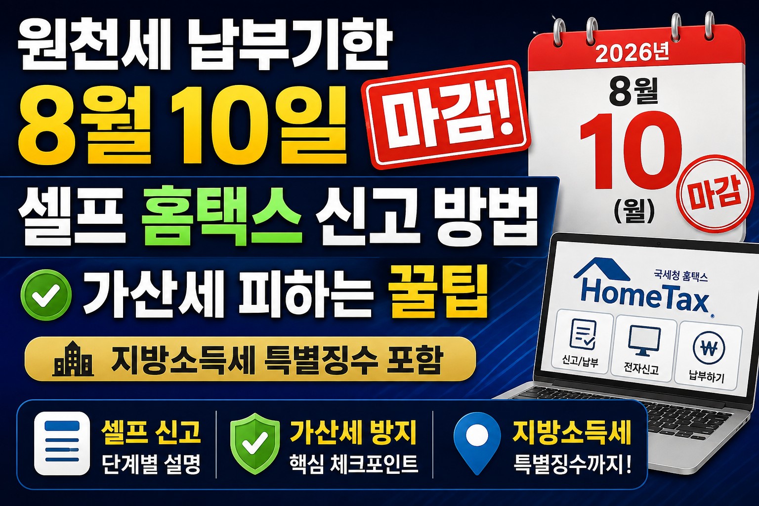 원천세납부기한마감 썸네일